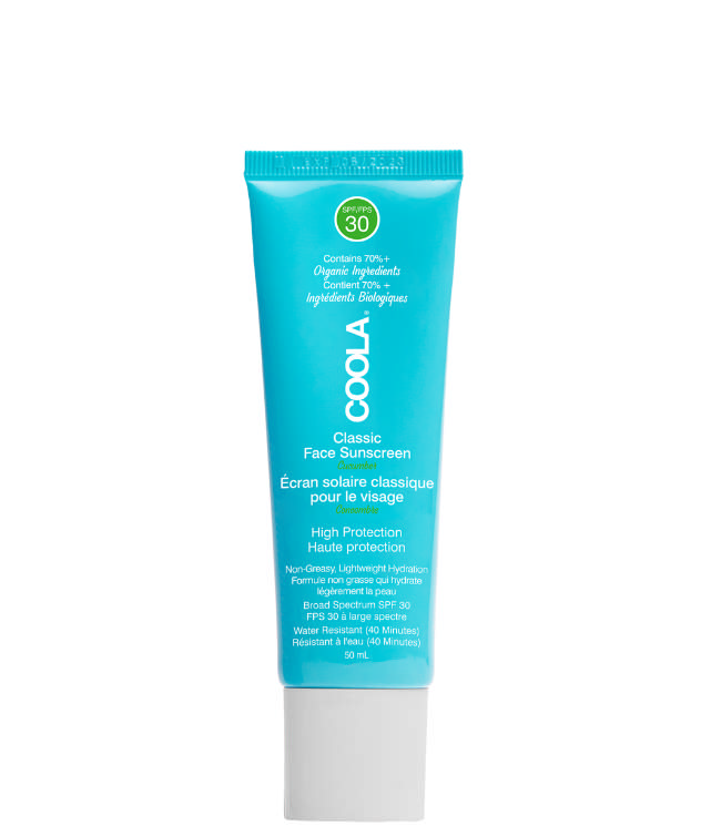 COOLA Classic Face Lotion Cucumber SPF30, 50 ml.
