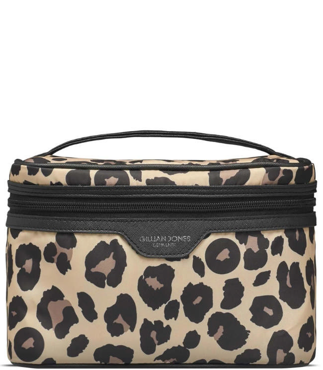 Gillian Jones Beautyboks i 100% genanvendt plastik - Leopard