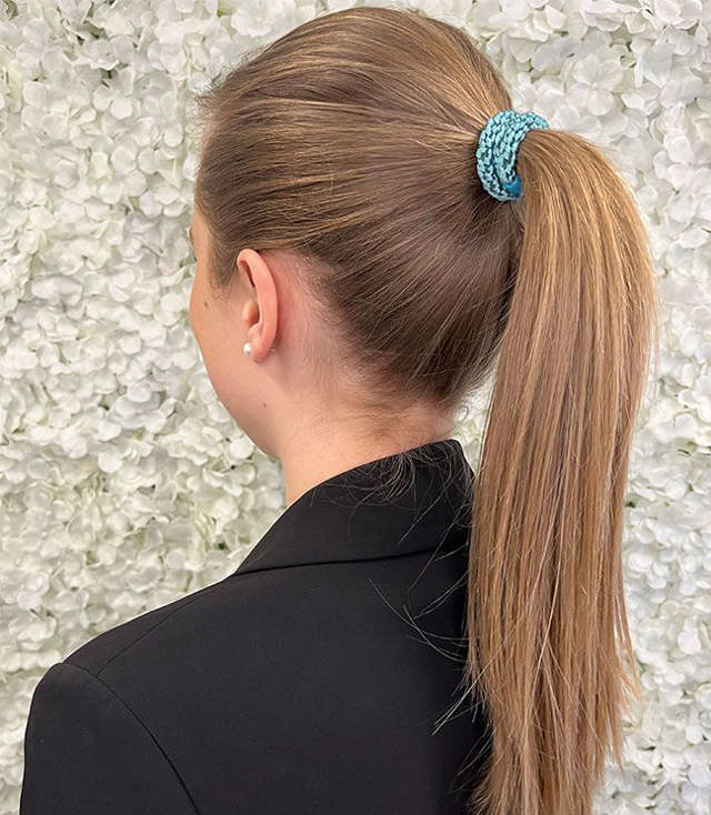 JA-NI Hair Accessories - Hair elastics, The Light Blue