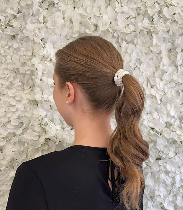 JA-NI Hair Accessories - Hair elastics, The White