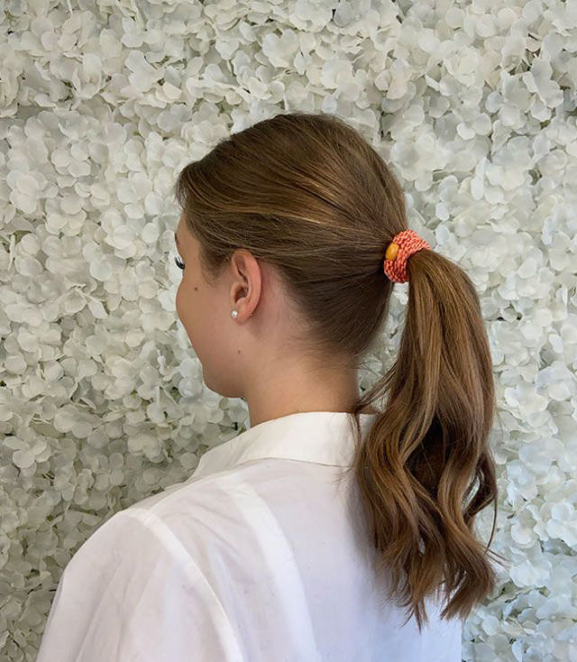 JA-NI Hair Accessories - Hair elastics, The Orange & Coral