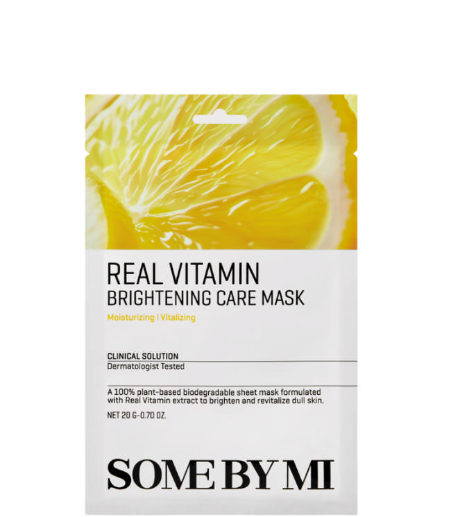 Some By Mi Real Vitamin Brightening Care Mask, 20 g. 