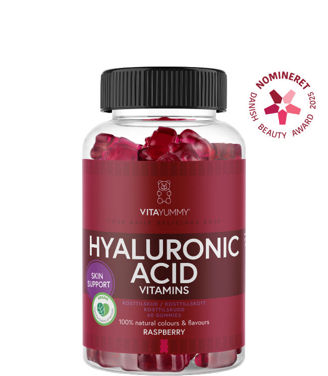 VitaYummy Hyaluronic Acid (Raspberry) - 60 stk.